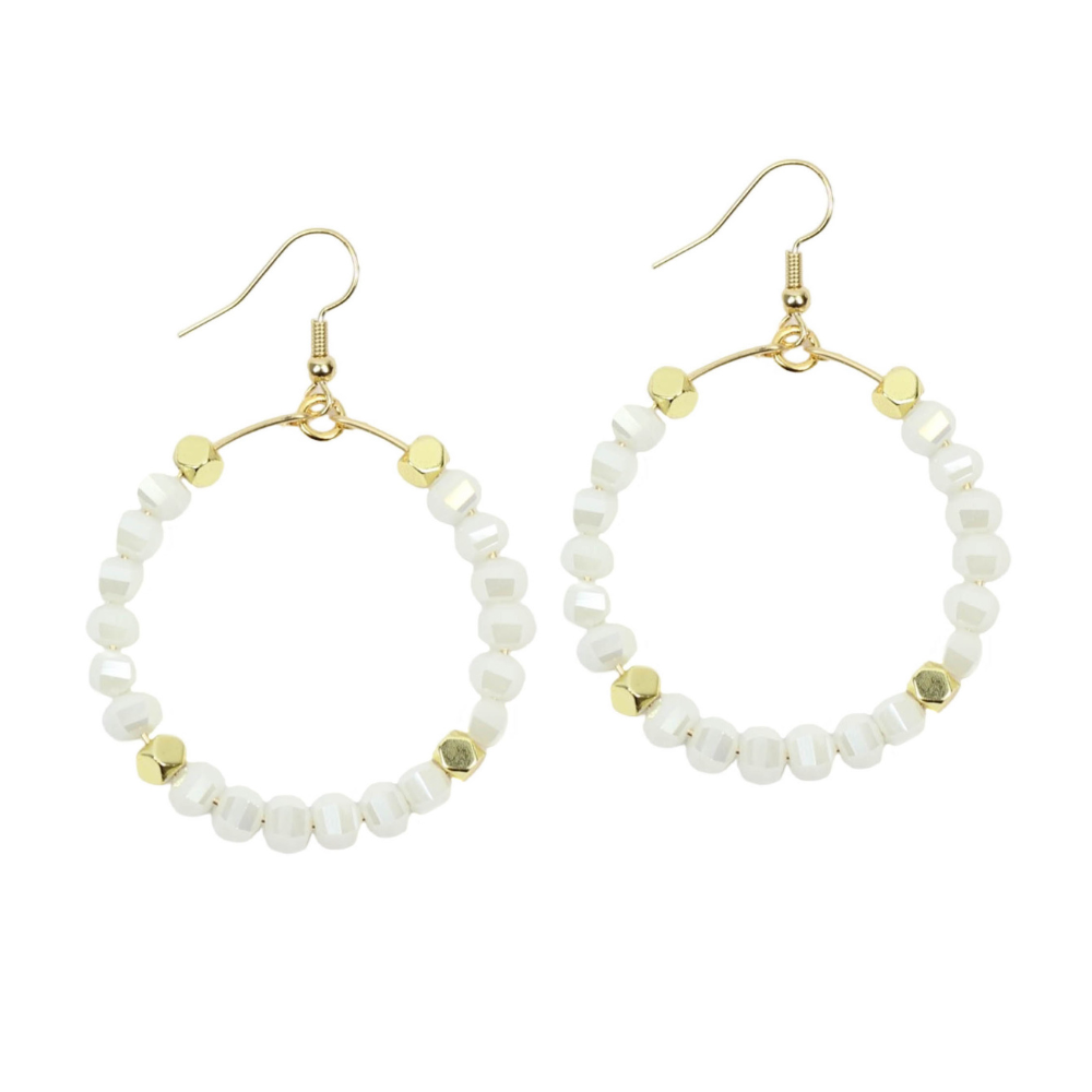 The Chloe Earring - White