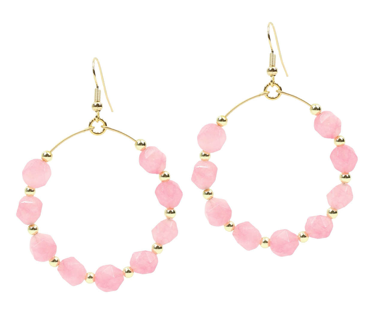 The Chloe Earring - Strawberry Pink