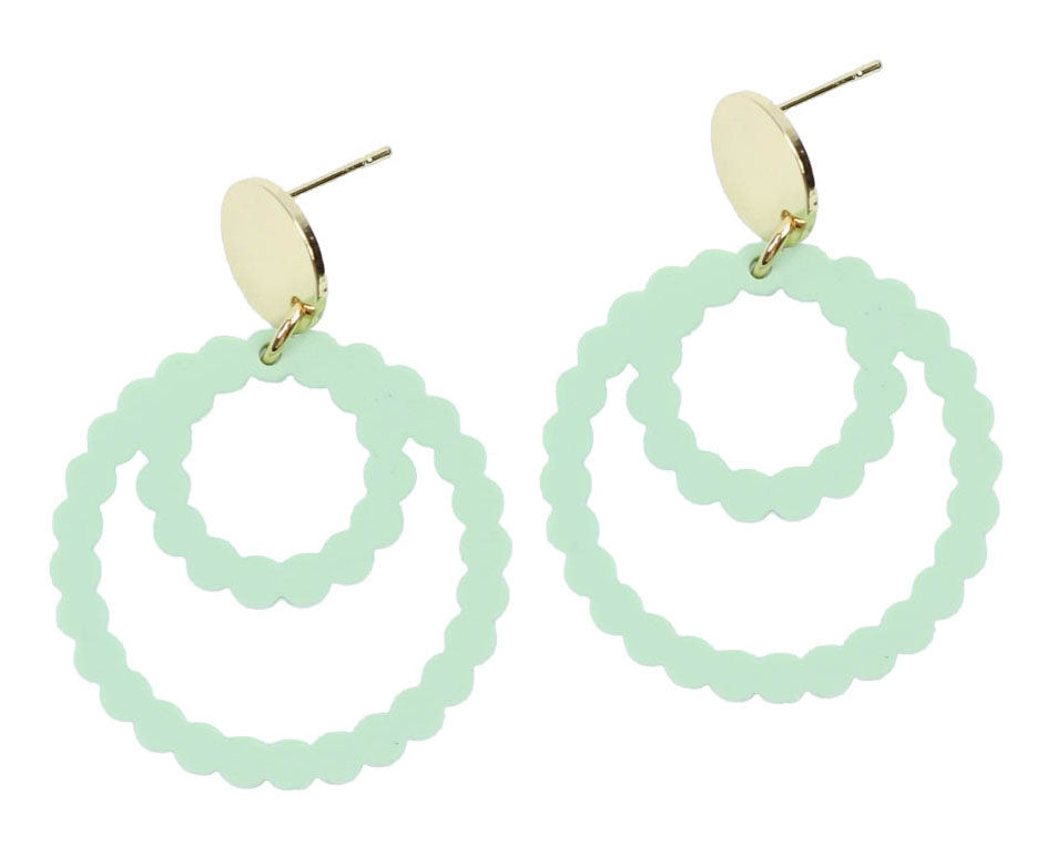 The Bermuda Earring - Seafoam